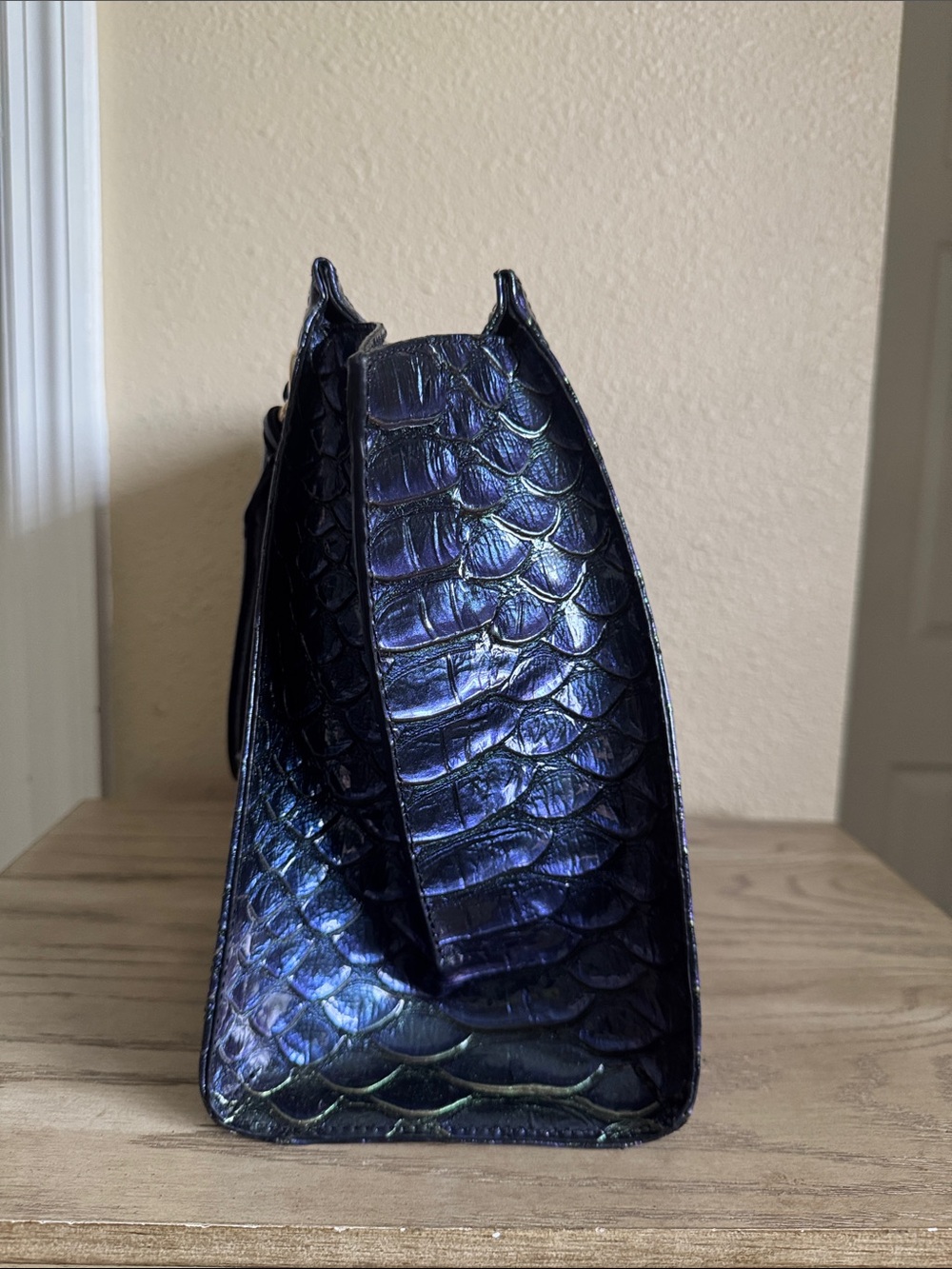 Brahmin Priscilla satchel Ultraviolet Venusian - Picture 3 of 10